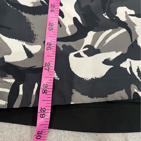 [2XL/PTP26”]Superdry Black Gray Camo 1/2 Zip Lined Men Windbreaker Jacket Biker - Picture 15 of 16